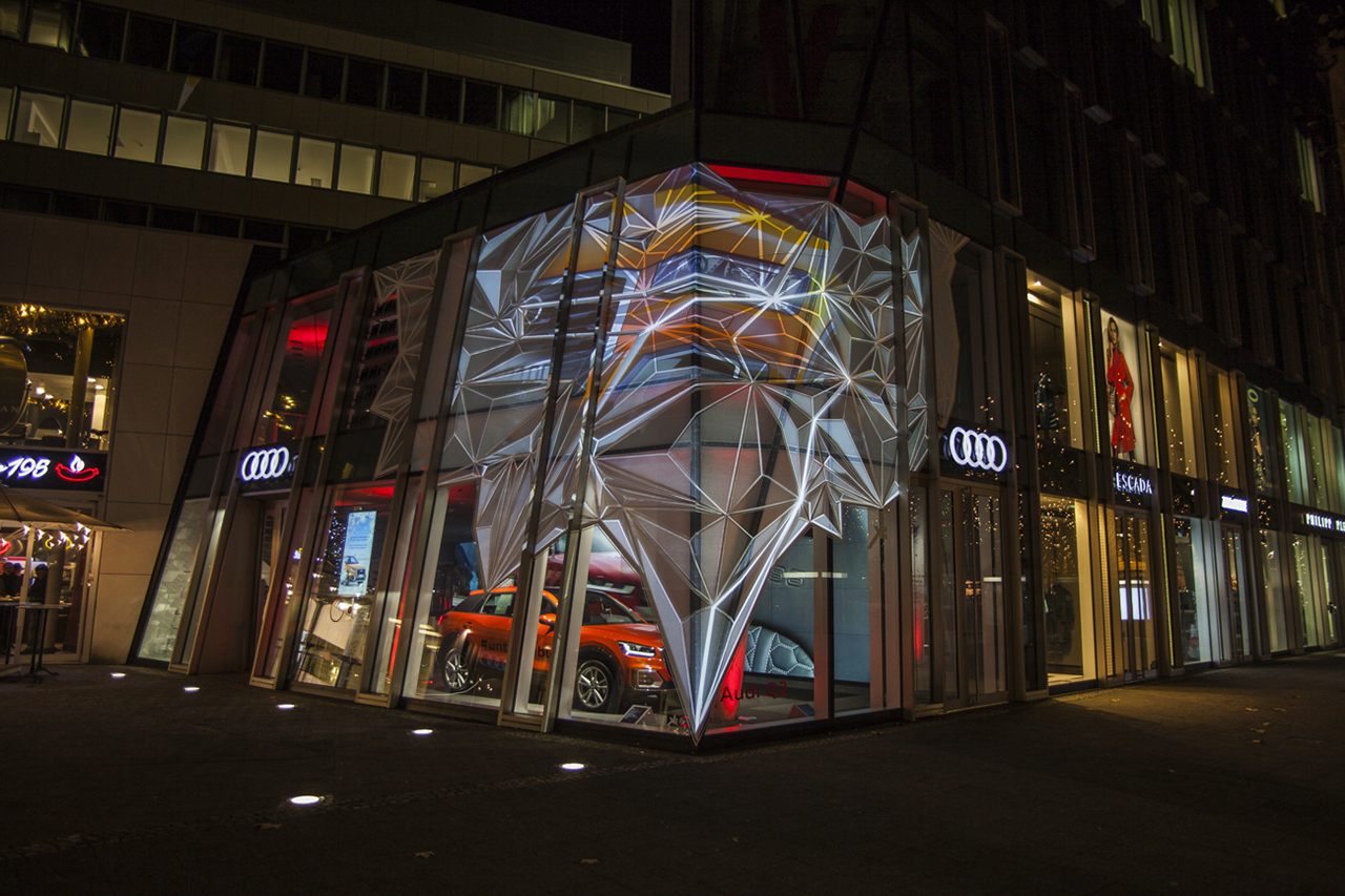 AUDI CITY BERLIN XMAS ART